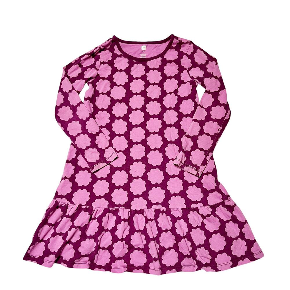 Tea Collection Printed Ruffle Dress Size 7